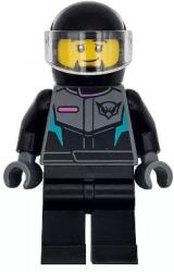 LEGO® cty1712 - LEGO minifigura versenypilóta, fekete ruhában (cty1712)