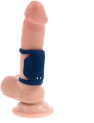 Playboy Vibrator Penis Playboy Jet Pack, 9 Moduri Vibratii, Silicon, USB Magnetic, Albastru Inchis Vibrator