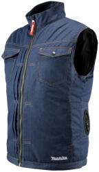 Makita DFV215A05 Akkus hűthető farmermellény 2XL-es, 12V-18V akku és töltő nélkül (DFV215A05)