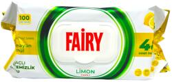  Fairy универсални почистващи мокри кърпи, 100 броя, Лимон
