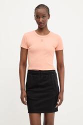 HUGO crop top pentru femei, din bumbac Delanor PPYH-TSD0TT_22X (50512000)