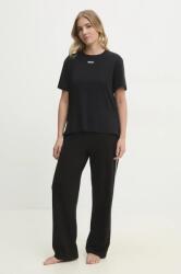 DKNY pijama femei, culoarea negru, YI70040 PPYA-BID1CJ_99X (YI70040)