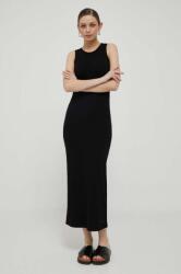 Tommy Hilfiger rochie culoarea negru, maxi, mulată WW0WW38838 9BYX-SUD04A_99X (WW0WW38838)
