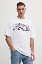 Versace Jeans Couture tricou din bumbac PPYA-TSM0IZ_00A (78GAH6L1.J0001)