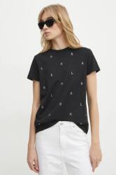 Karl Lagerfeld tricou din bumbac PPYA-TSD08S_99X (A1W17078)