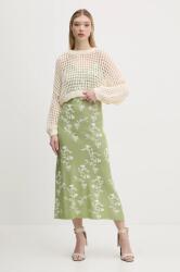Desigual rochie si pulover DANA culoarea verde, maxi, evazati, 25SWVK59 PPYA-SUD181_70X (25SWVK59)