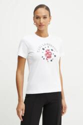 Karl Lagerfeld tricou din bumbac PPYA-BUD019_00X (A1W17090)