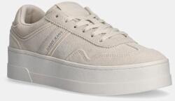 Tommy Hilfiger sneakers din piele intoarsă THE GREENWICH FLATFORM ELEVATED PPYA-OBD0PO_01X (EN0EN02676)