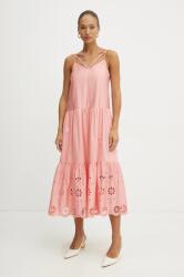 Fracomina rochie din bumbac PPYA-SUD1RI_32X (FJ25SD3001W400E5)