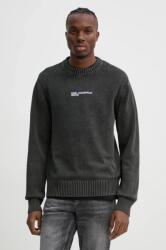 Karl Lagerfeld Jeans pulover de bumbac culoarea gri, A1M18020 PPYA-SWM00W_90J (A1M18020)