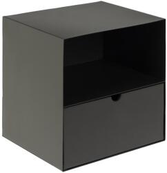 Actona Fekete BEKIM éjjeli szekrény, falra szerelhető opciónál 0000090850 (AO0073)