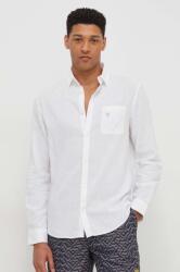 GUESS camasa de in culoarea alb, cu guler clasic, relaxed PPYH-KDM0BF_00X (F4GH00.WG3L0)