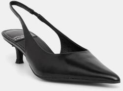 Jeffrey Campbell stilettos de piele Persona culoarea negru, JC-1256-1-11 PPYA-OBD487_99X (JC.1256.1.11)