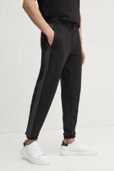 Calvin Klein Jeans pantaloni de trening culoarea negru, neted, J30J327243 PPYA-SPM0LG_99X (J30J327243)