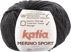 Katia Merino Sport 402 Very Dark Grey Kötőfonal (525-402-KATIA)