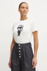 Karl Lagerfeld tricou din bumbac IKON SKETCH 99KK-TSD11K_01X (A1W17126)