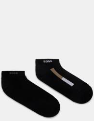 BOSS sosete 2-pack barbati, culoarea negru, 50537545 PPYA-LGM02G_99X (50537545)