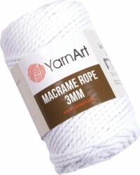 YARNART Macrame Rope 3 mm 63 m 751 White Zsinór (Macrame Rope 3 mm 751)