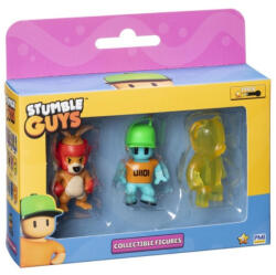 PMI Stumble Guys 3 db-os figuraszett S2 - Boxing Roo, Robot Guy, Pineapple Bear (SG2221_1)