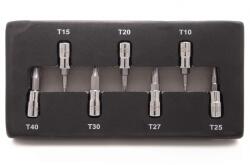 Hubi Tools HU45117 1/4"-os csavarkiszedő készlet sérült BKNY torx csavarokhoz, 7 részes (HU45117)