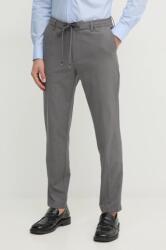 HUGO BOSS pantaloni bărbați, culoarea gri, drept, 50530856 PPYA-SPM02U_90X (50530856)