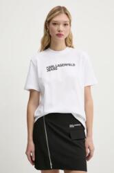 Karl Lagerfeld Jeans tricou pentru femei, din bumbac PPYA-TSD03Y_00X (A1W17005)