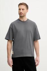 Alpha Industries tricou din bumbac Studio Edition T barbati, culoarea gri, neted, 156550 PPYA-TSM1GL_90X (156550)
