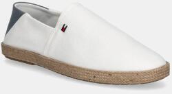 Tommy Hilfiger espadrile HILFIGER ESPADRILLE CORE TEXTILE culoarea alb, FM0FM05353 PPYA-OBM0IL_00X (FM0FM05353)