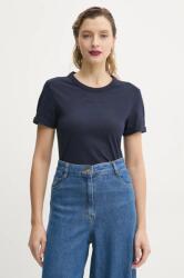 G-Star tricou din bumbac femei, culoarea bleumarin, D26069-D975 PPYA-TSD1S9_59X (D26069.D975)