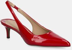Lauren Ralph Lauren stilettos de piele Lolah II culoarea roșu, 802959210002 PPYA-OBD02S_29X (802959210002.600)