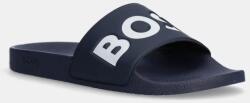 BOSS papuci Aryeh barbati, culoarea albastru marin, 50536835 PPYA-KLM006_59X (50536835.405)