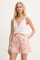 GUESS bluza CAROLINE femei, culoarea roz, neted, W5GH58 WGLD2 PPYA-TSD1D3_03X (W5GH58.WGLD2)
