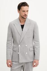 HUGO blazer din amestec de in barbati, culoarea gri, 50538161 PPYA-KZM02D_09X (50538161)