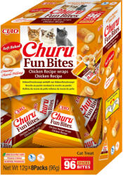 Inaba Foods Churu Cat Fun Bites Reteta cu Pui, 8 X 12 gr