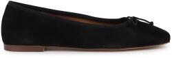 Geox balerini din piele intoarsa D MARSILEA culoarea negru, D45W6A 02111 C9999 PPYA-OBD41L_99X (D45W6A.02111.C9999)