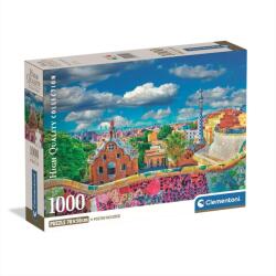 Clementoni Puzzle 1000 db High Quality Collection Compact - Güelll Park, Barcelona (39954)