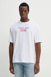 Versace Jeans Couture tricou din bumbac PPYA-TSM0J3_00X (78GAHC02.CJ01C)