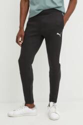 PUMA pantaloni de antrenament teamEVOSTRIPE culoarea negru, modelator, 659948 PPYA-SPM0LL_99X (659948)