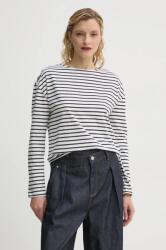 Marc O'Polo longsleeve din bumbac culoarea alb, 5000005465 PPYA-BUD01T_00X (5000005465)