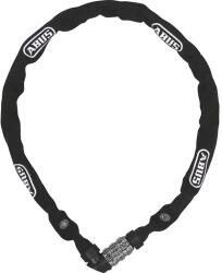 ABUS 1200 Web integrált számkombinációs láncos lakat, 60 cm x 4 mm, fekete