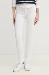 Tommy Hilfiger jeansi femei, culoarea alb, WW0WW44361 PPYA-SJD0MH_00X (WW0WW44361)