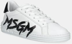 MSGM sneakers din piele culoarea alb, 3841MDS506 PPYA-OBD3CI_00X (3841MDS506.924.01)