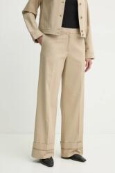 Samsoe Samsoe pantaloni SAESMELLA PPYA-SPD0ZD_12X (F25100010)