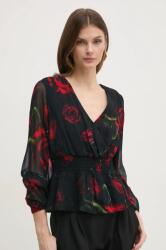 GUESS bluza MISHKA femei, culoarea negru, modelator, W5RH71 WGWX0 PPYA-BDD06Y_99X (W5RH71.WGWX0)