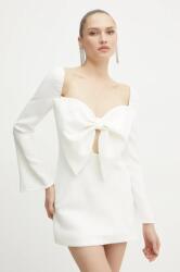 Bardot rochie culoarea bej, mini, evazată, 59697DB PPYA-SUD0KD_01X (59697DB)