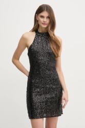Pepe Jeans rochie ALLISON culoarea negru, mini, evazată, PL953646 PPYA-SUD0IF_99X (PL953646)