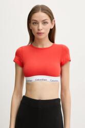Calvin Klein Underwear tricou femei, culoarea rosu, LV00QF7213 PPYA-BID172_29X (LV00QF7213)