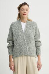 American Vintage cardigan femei, culoarea verde, călduros, EAST19AME25 PPYA-SWD0HT_97X (EAST19AME25)
