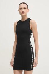 DKNY rochie culoarea negru, mini, mulata, DJ5R0656 PPYA-SUD1L4_99X (DJ5R0656)