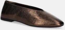 Jeffrey Campbell balerini de piele Romp culoarea maro, JC-1268-2-23 PPYA-OBD485_88X (JC.1268.2.23)
